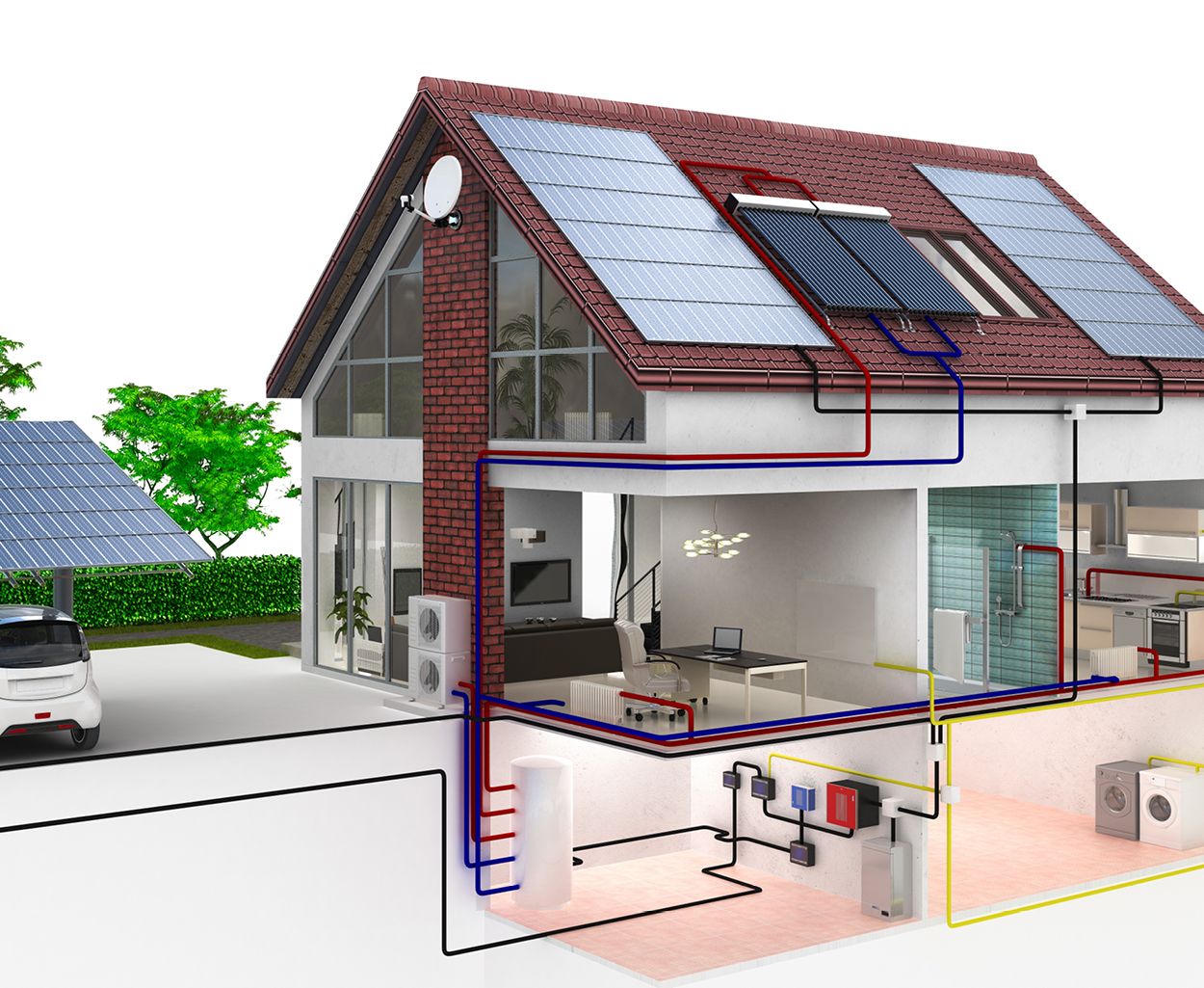 Hybridsysteme / Photovoltaik-Kombinationen
